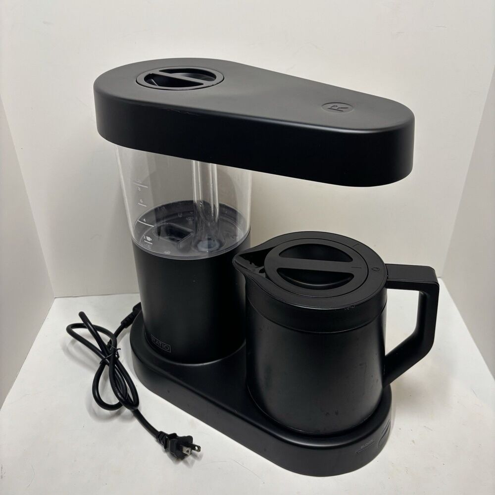Ratio Six 6 Automatic Pour Over Coffee Maker with Only One Carafe - Black